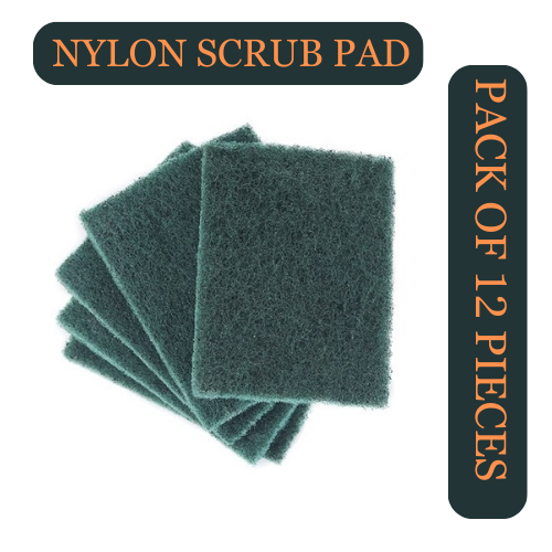 Sparkle Nylon Scrub Pad pack of 12 pieces (568)